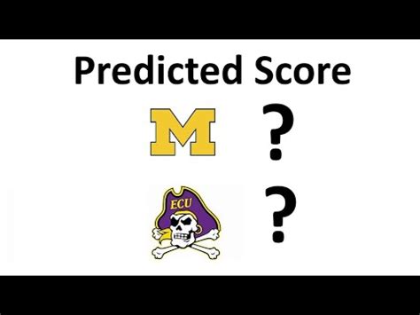 Michigan Vs East Carolina Predictions Football Game Youtube