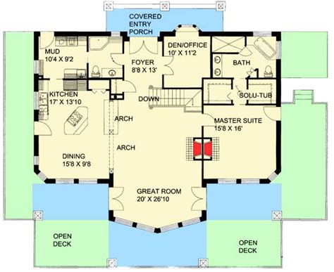 Mountain House Designs And Floor Plans - floorplans.click