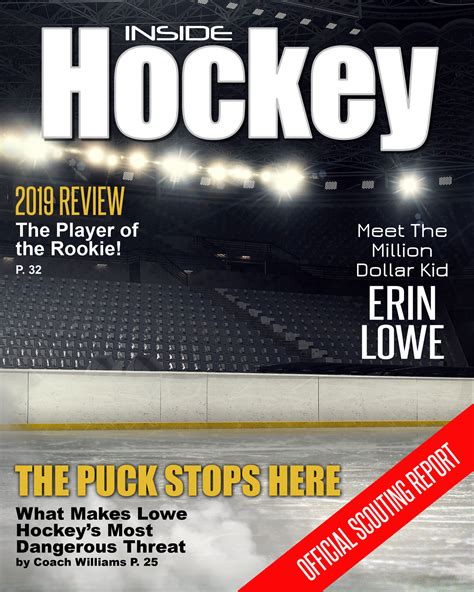 Inside Hockey Magazine Cover Varsity Imprints