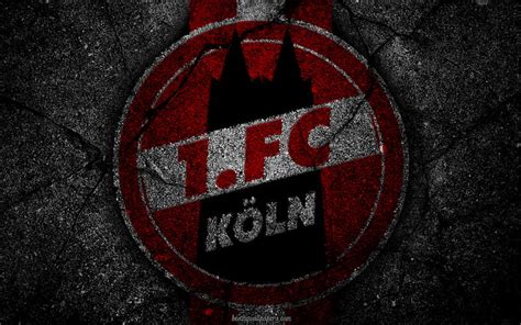 FC Koln Logo Art Bundesliga Soccer Football Club Koln Asphalt