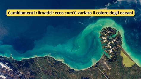 Gli Oceani Cambiano Colore Il Nuovo Sintomo Della Distruzione Del