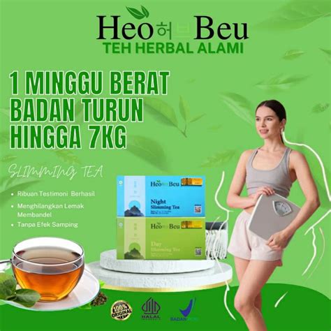 Jual Teh HEO BEU Slimming Tea Asli Original Teh Pelangsing Badan