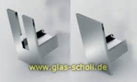 Glas Scholl Webshop Wandanschluss U Profile