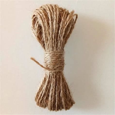 Cqinju Ficelle De Jardin M Rouleau De Jute Cordes De Jute Bricolage