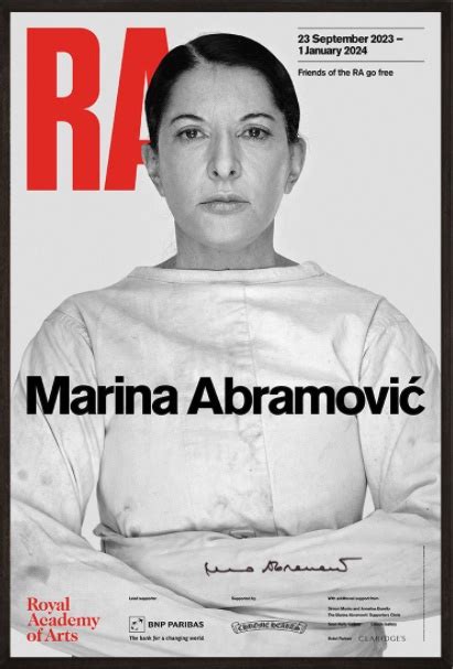 Marina Abramović 3 New Signed Posters New Art Editions