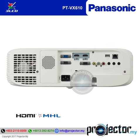 Panasonic PT VX610 XGA Projector