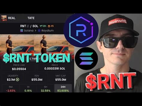 RNT ANDREW TATE S NEW CRYPTO TOKEN RNT COIN HOW TO BUY SOL SOLANA