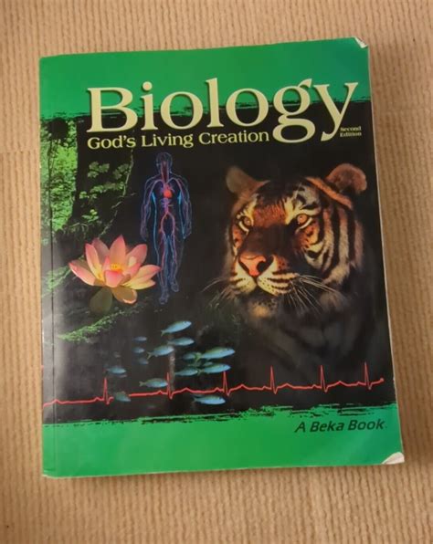 Abeka Biology Gods Living Creation 10th Grade Student Textbook 2nd Ed