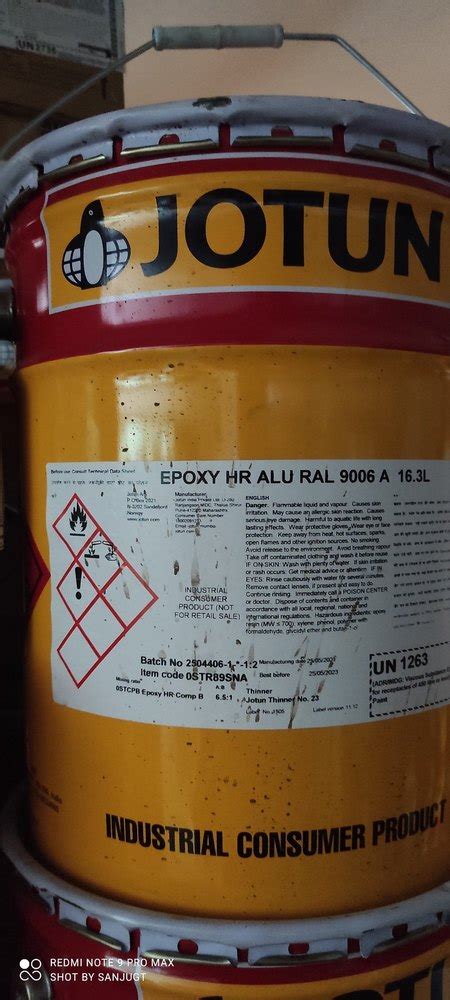 Jotun Paints Floor Industrial Epoxy Painting Service Packaging Size