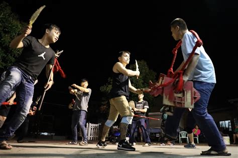 西港刈香e 戊戌香科 夜間訓練 八家將 25 趙守彥1960 數位島嶼