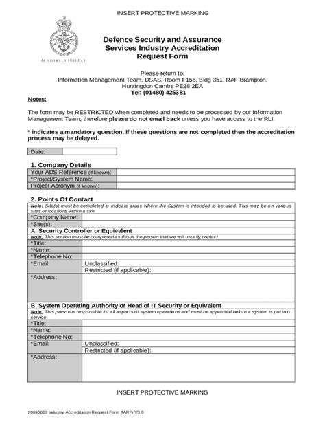 Industry Accreditation Request Doc Template Pdffiller