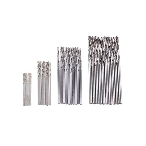 ENCLUME 10pcs 0 8mm Mini perceuse électrique HSS ensemble de forets