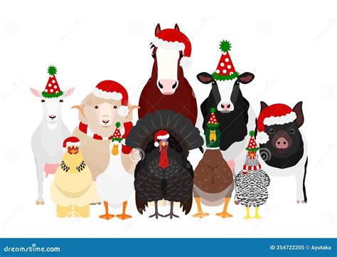 Animals Group Cartoon Illustration 76943775