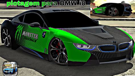 PLOTAGEM PARA BMW I8 DA MONSTER ENERGY Car Parking Multiplayer YouTube