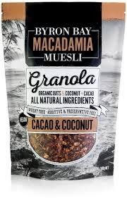 Byron Bay Cacao Coconut Granola Muesli 400g Adelaide S Finest