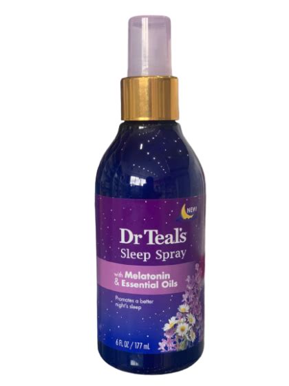 Dr Teals Sleep Spray Melatonin Essential Oils Fl Oz Dr Teal