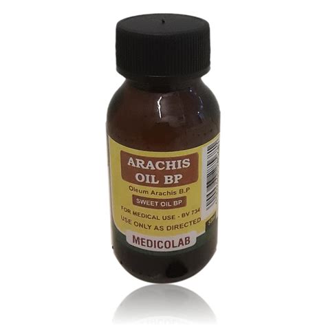 Sweet Oil Arachis Oil Bp Medicolab