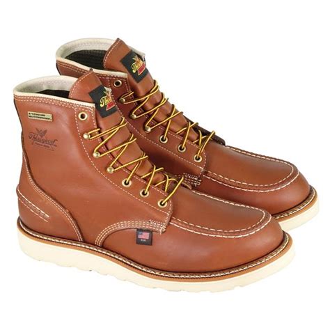 Mens Thorogood 6 1957 Moc Toe Waterproof Boots