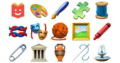 🧶🎨 Art And Crafts Emojis Collection Meanings Combos Examples Copy