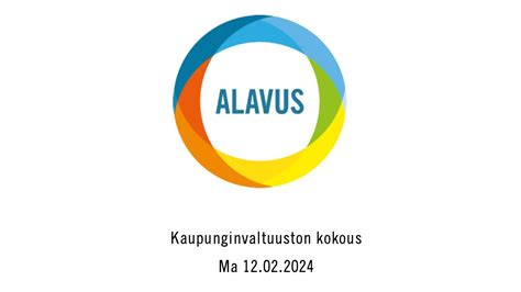 Alavuden Kaupunginvaltuuston Kokous 18 03 2024 2 2 YouTube