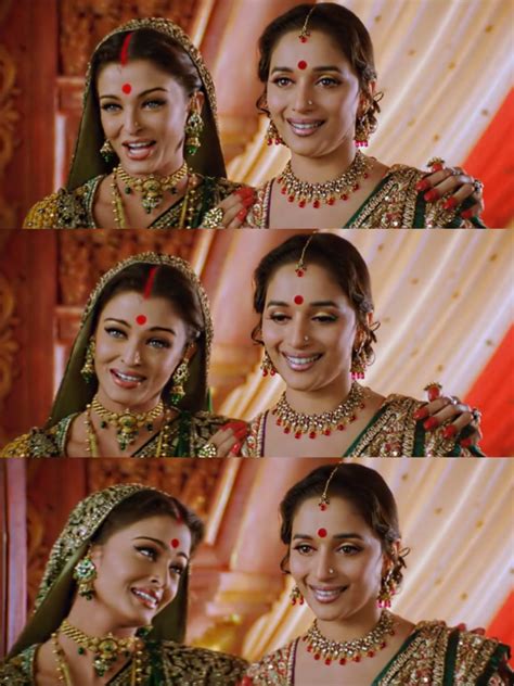 Aishwarya Rai And Madhuri Dixit In Devdas Bollywood Actress Bollywood