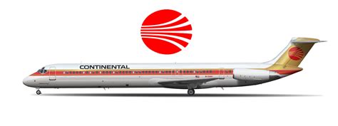 Continental MD 80 - Whatever - Gallery - Airline Empires