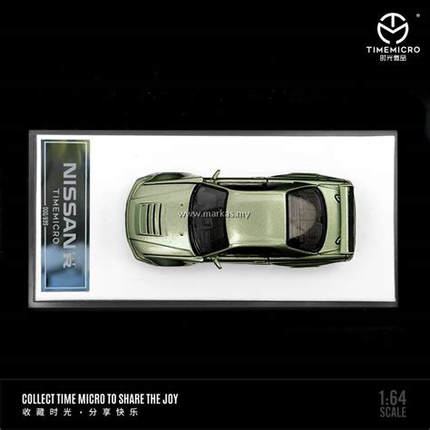 PO TIME MICRO 1 64 NISSAN GT R R34 MILLENNIUM JADE