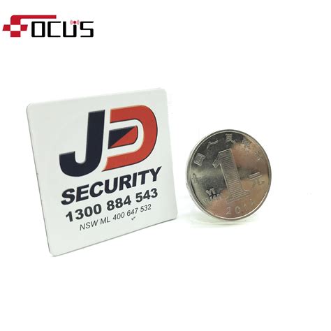 RFID Label 13 56MHz Ntag213 215 216 NFC Anti Metal Tag With 3m Back