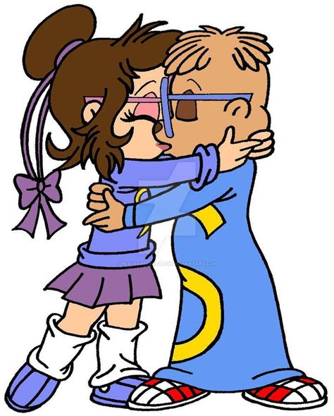 The Chipettes Jeanette And Simon Kiss