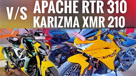 Apache RTR 310 Vs TVs Karizma 210 Full Comparison Top Speed Test