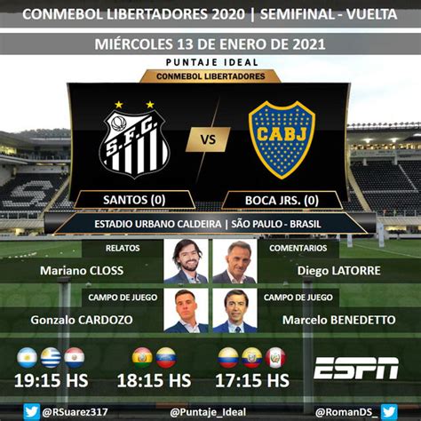 Radio Boca Juniors En Vivo Boca Vs Santos Espn Ver Semifinal Copa