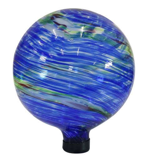 Globe Northern Lights Green And Blue Glass Marketplace 1800Flowers