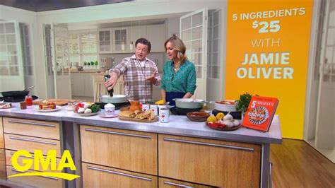 Jamie Oliver Talks New Cookbook Shares Home Cooking Recipes Youtube