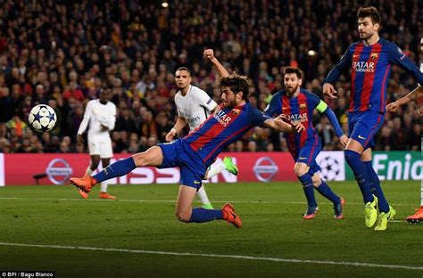 Years Ago Today Sergi Roberto Scored The Th Goal Vs Psg In The Th