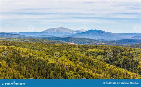 Mount Yamantau, the Highest Peak of the South Urals Stock Photo - Image ...