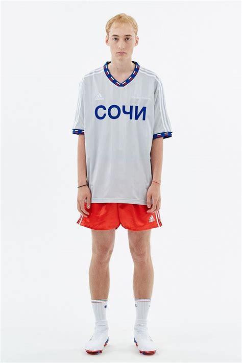 Gosha Rubchinskiy x adidas Football "Sochi" T-shirt - KM20 Online Store ...