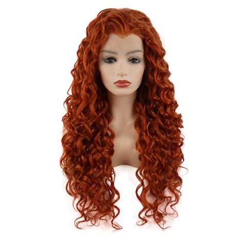 Amazon Meiyite Hair Curly Long Inch Red And Blonde Mix Heavy