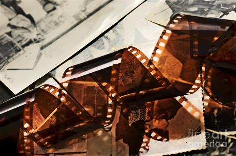 Old Film Strip Background