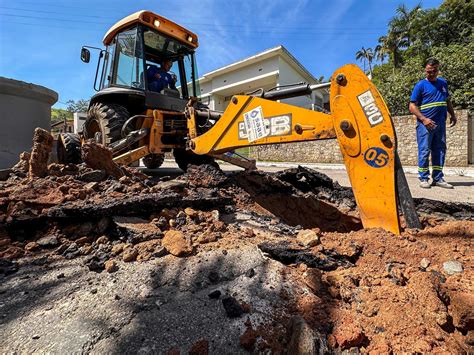 Saae De Barra Mansa Realiza Obras De Drenagem No Verbo Divino Barra Mansa