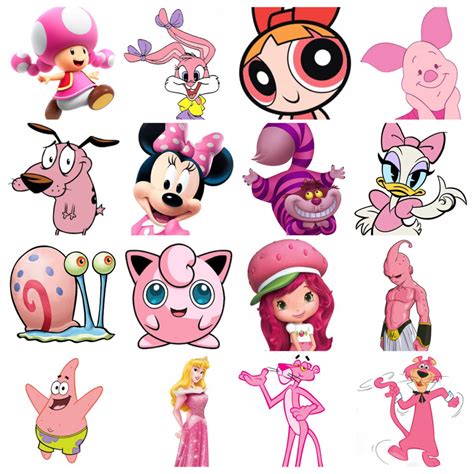 Hot Pink Cartoon Characters Missheed Villainous Ceciliavillanos