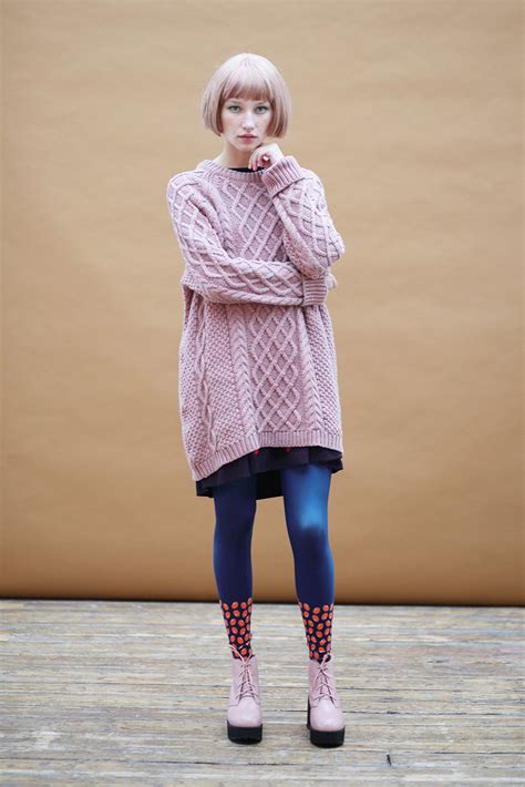 Very Goods Oversized Knit Jumper Dusky Pink The Whitepepper