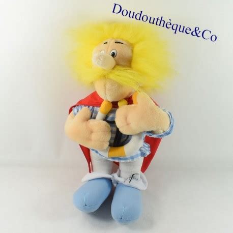 Peluche Assurancetourix Michael M Hleck Goscinny Uderzo Asterix Et