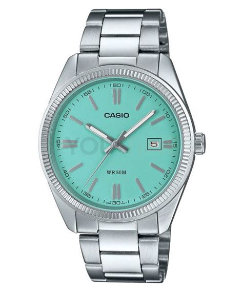 Casio Tiffany Blue MTP 1302PD 2A2VEF MTP 1302PD 2A2VEF