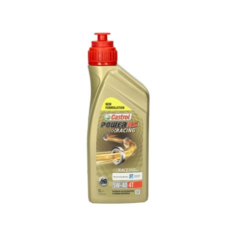 Castrol Power RS Racing 4T 5W40 Piaggio Olie 1 Liter