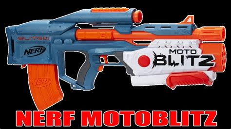 Nerf Elite Motoblitz Blaster Vorstellung Schusstest