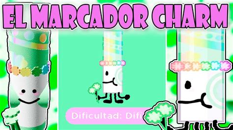 COMO CONSEGUIR MARCADOR CHARM EN FIND THE MARKERS ROBLOX YouTube