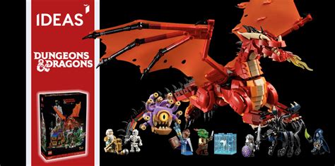 21348 Dungeons Dragons Red Dragons Tale Set Review Pt 2 BricksFanz