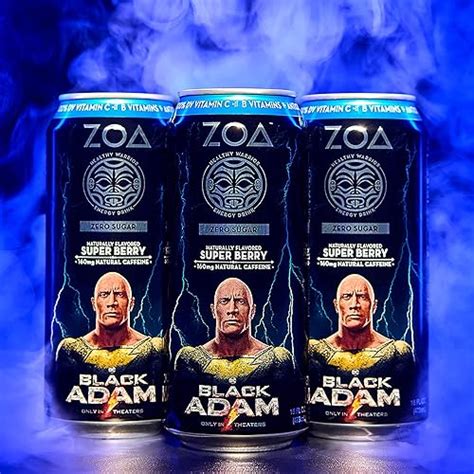 Snapklik ZOA Zero Sugar Energy Drinks Super Berry Sugar Free