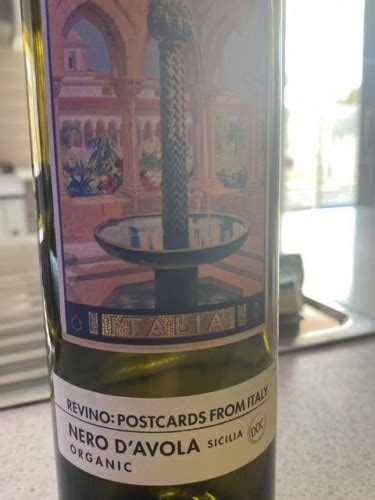 Postcards From Italy Organic Nero DAvola Vivino US