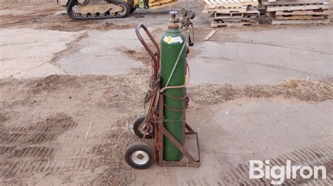 Victor Oxygen & Acetylene Torch Cart & Bottles BigIron Auctions